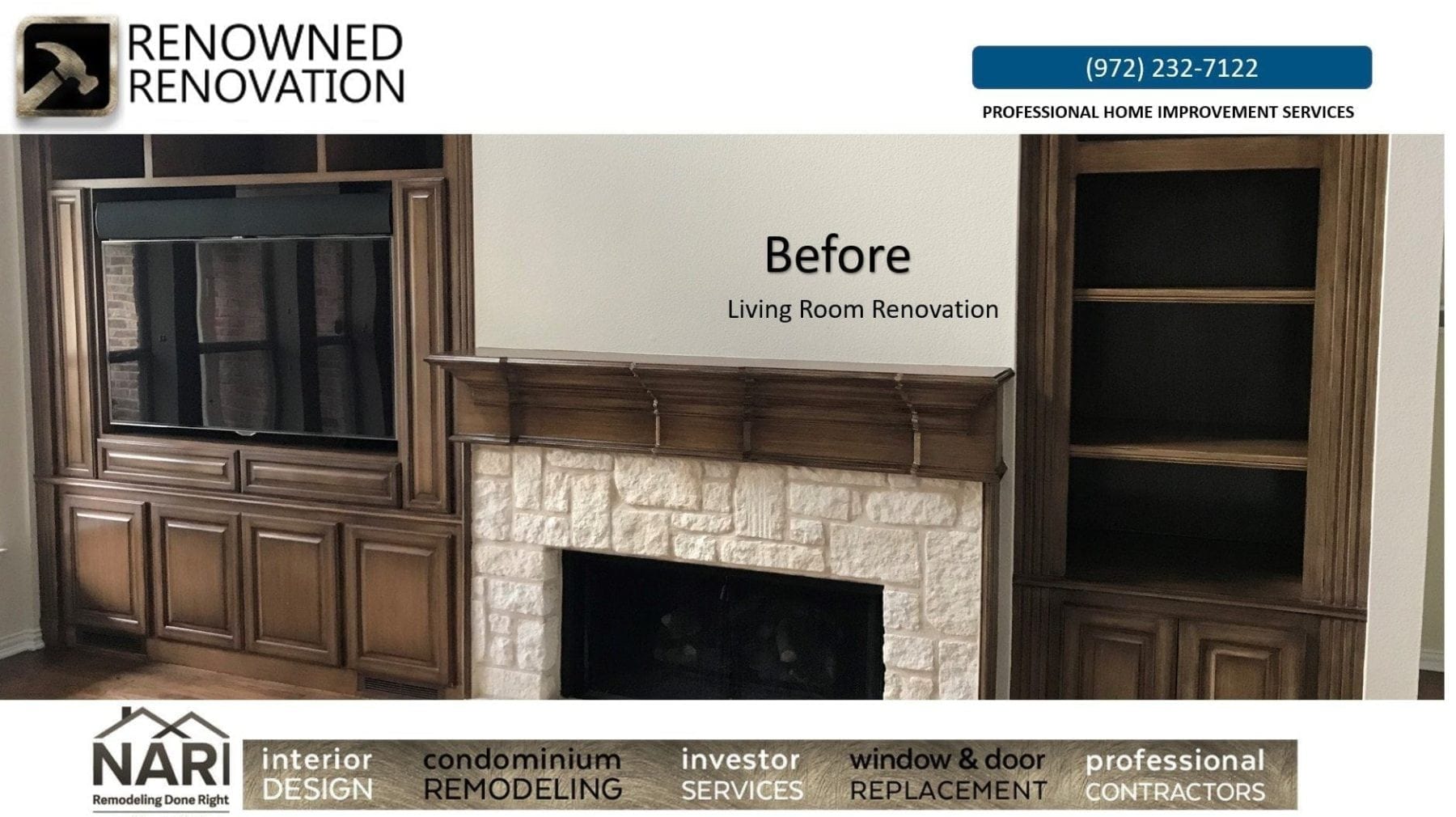 Before After Remodeling Gallery Renowned Renovation