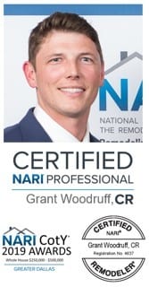 Grant Woodruff, NARI Certified Remodeler, Dallas