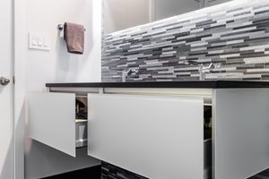 Westside Condo Bathroom Remodel Kohler Cartesian Vanity