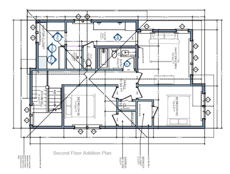 Second-Floor-Addition-Plan-Conservation-District-Belmont-Addition