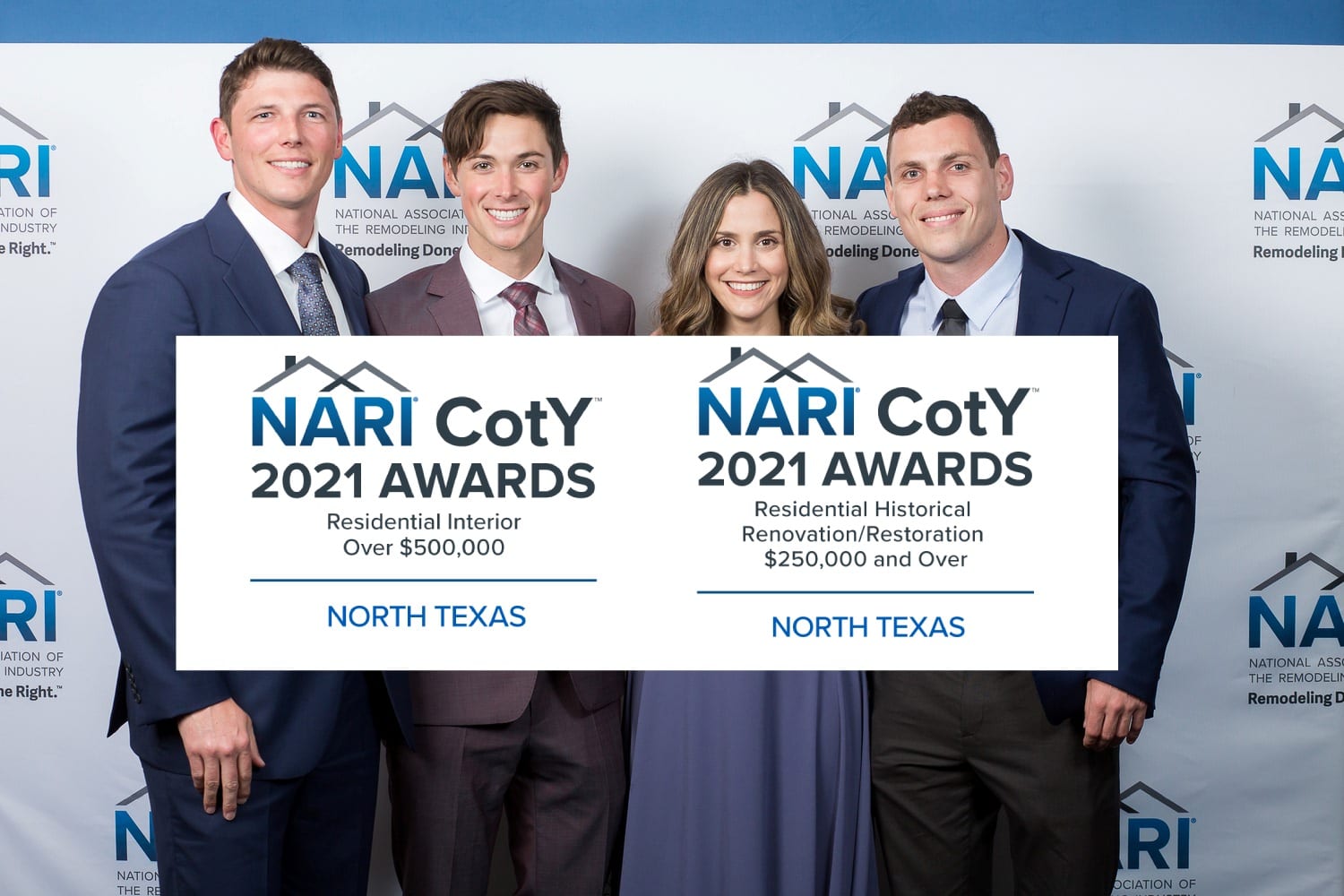 Renowned Renovation Wins Dallas NARI Contractor of the Year Awards