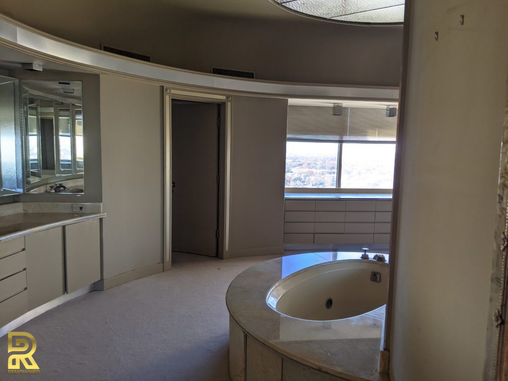 Luxury-Penthouse-Her-Master-Bathroom-Before-Remodeling-Doors-Closed-