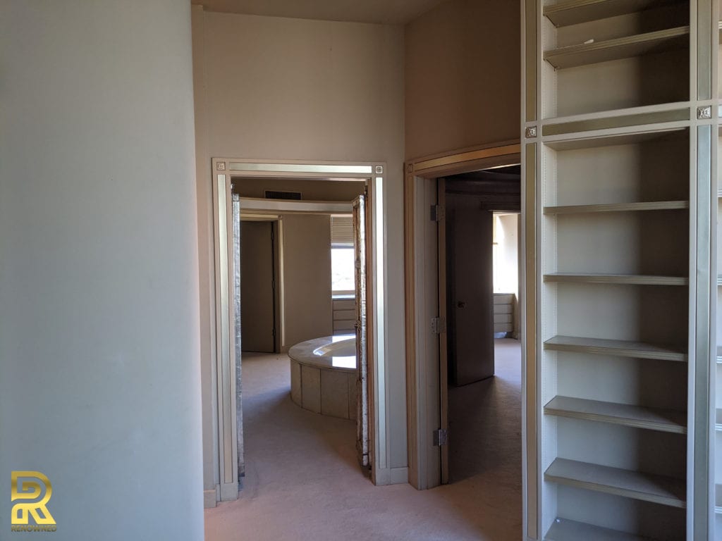 Luxury-Penthouse-Her-Master-Bedroom-Batrhoom-Before-Remodeling-Doors-Open