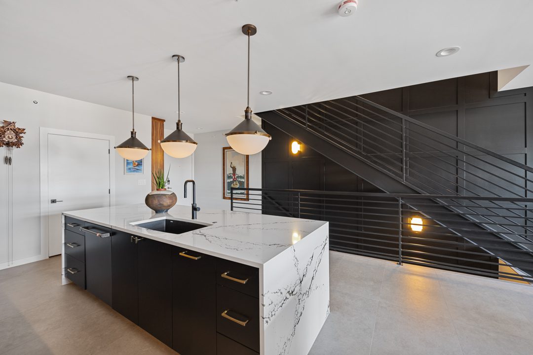 Main Level after Conversionn of a Downtown Dallas Condo by Renowned Group