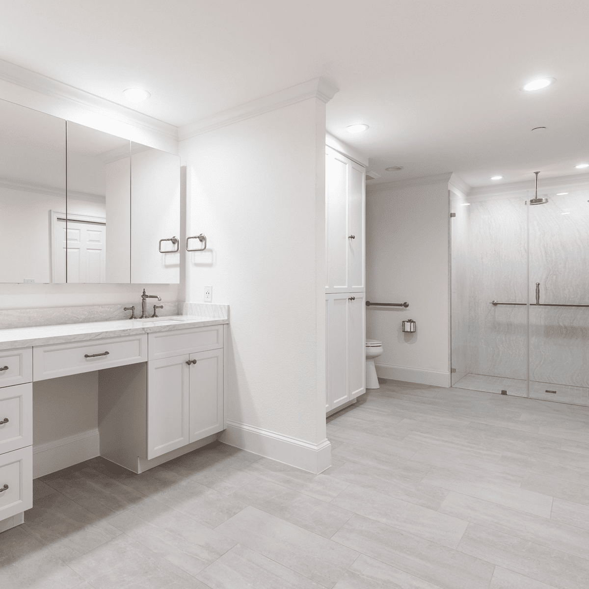 Condo MasterBath After Aging In Place Remodeling